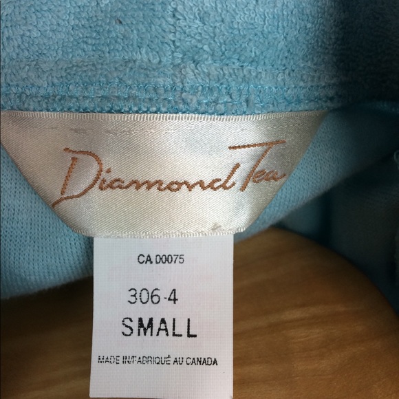 Diamond Tea Terry Sleeveless Top NWT - Picture 3 of 4